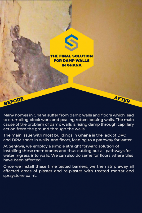 Damp proofing solution front